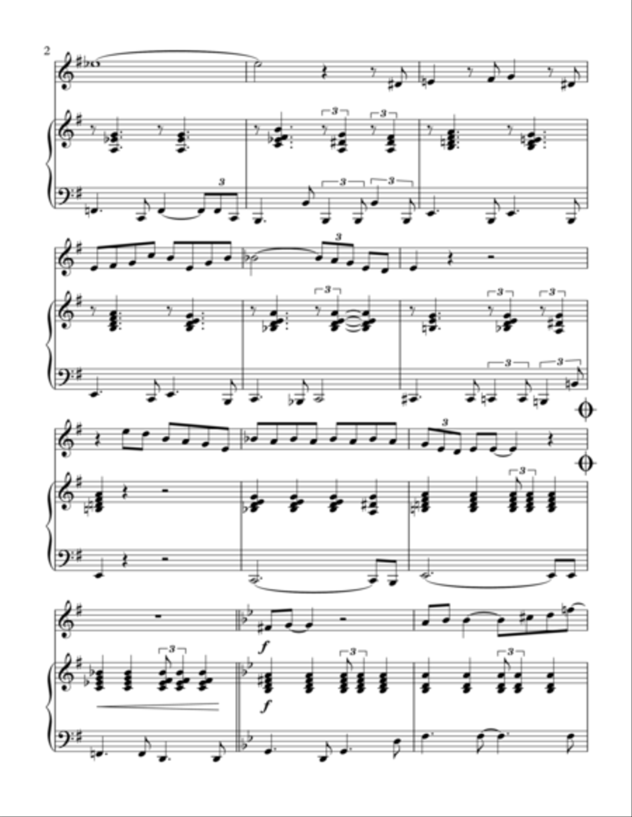 The Pink Panther from THE PINK PANTHER Small Ensemble scores gallery preview page 3
