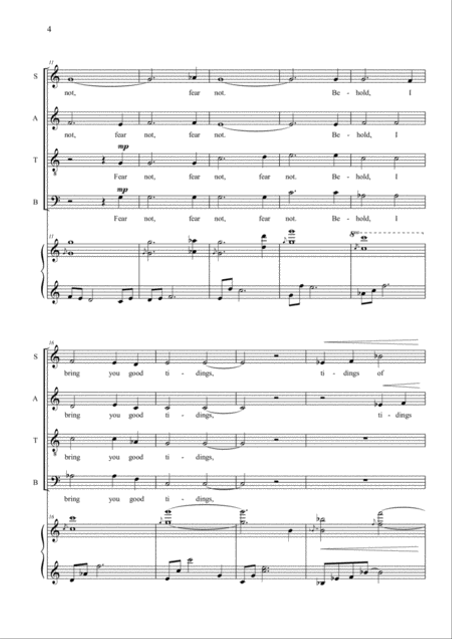 The Message 4-Part scores gallery preview page 4