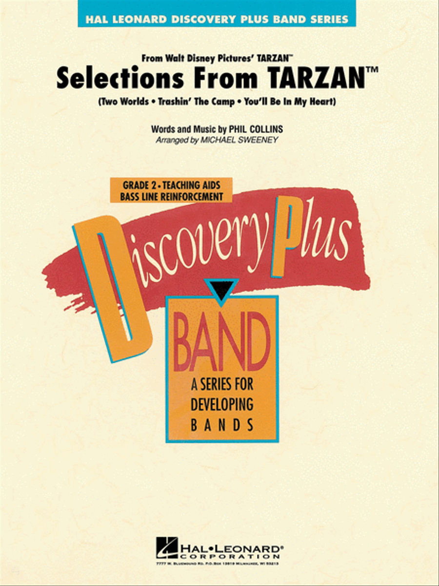 Selections from Tarzan Concert Band scores gallery preview page 1