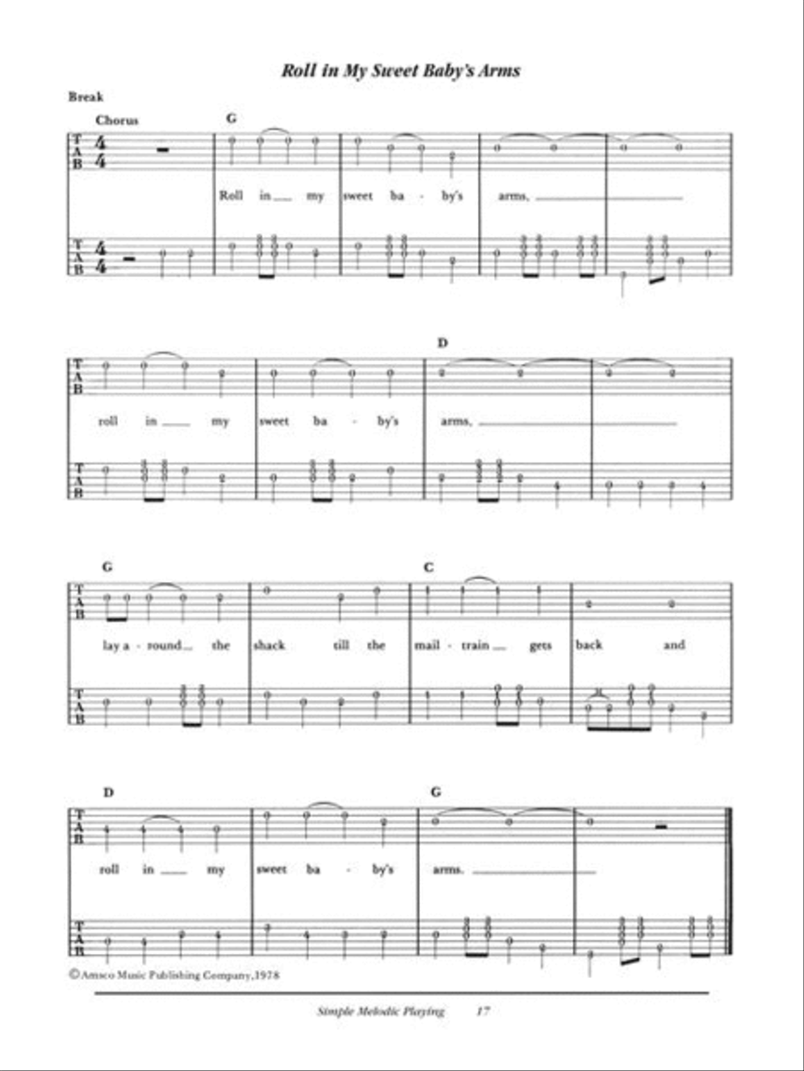 Teach Yourself Bluegrass Guitar Acoustic Guitar scores gallery preview page 12