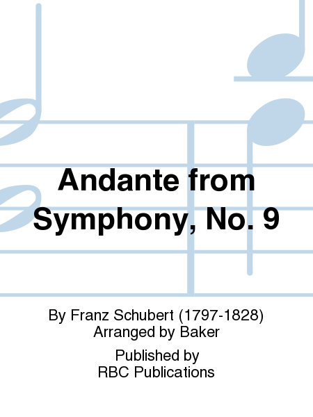 Andante from Symphony, No. 9