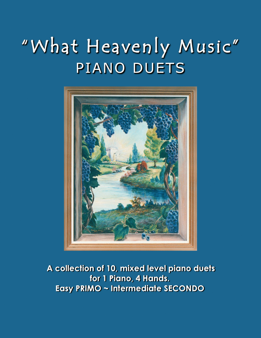What Heavenly Music (A Collection of 10 Easy Piano Duets for 1 Piano, 4 Hands) Easy Piano scores gallery preview page 1