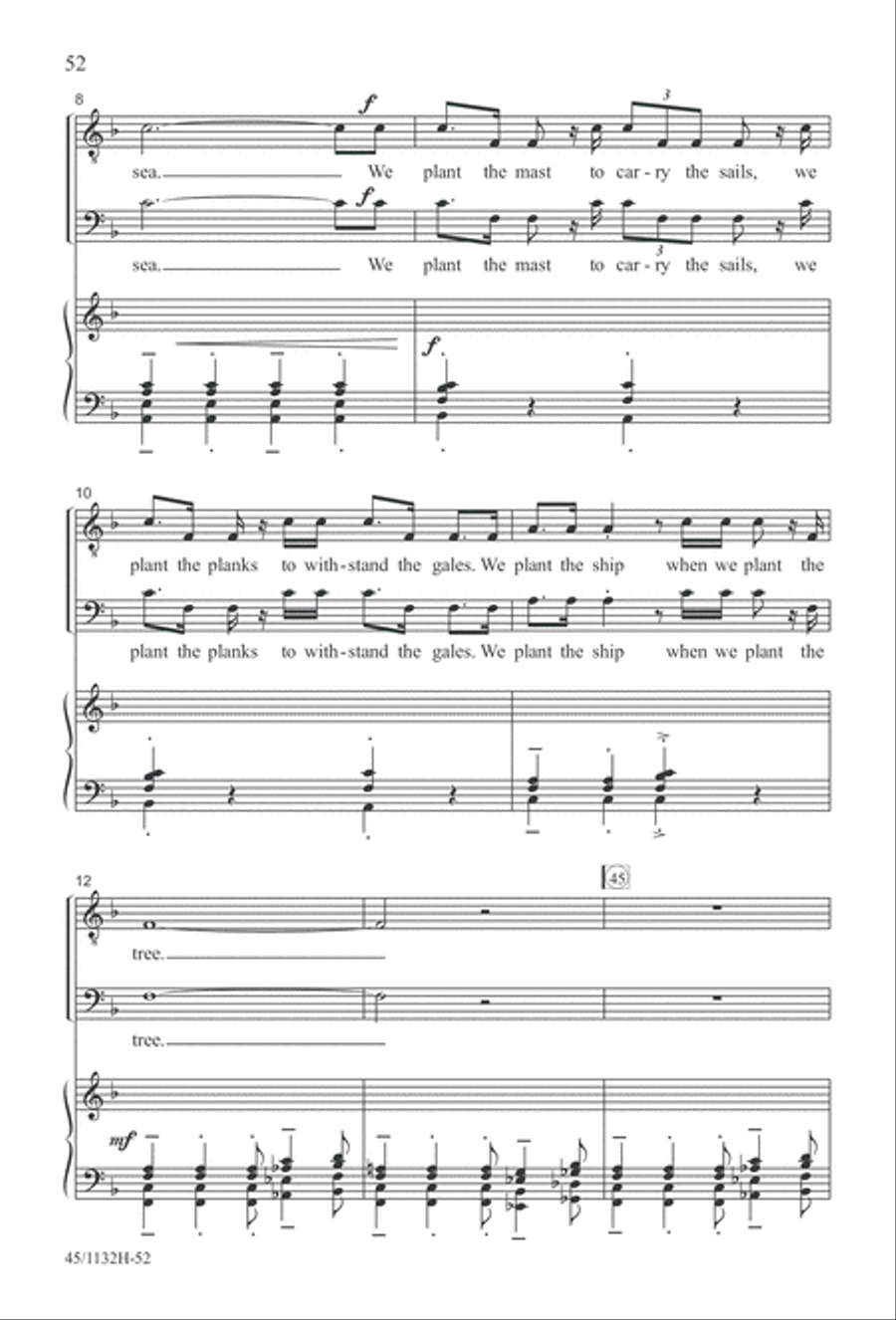 Singable Solutions for TB Choirs TB scores gallery preview page 52