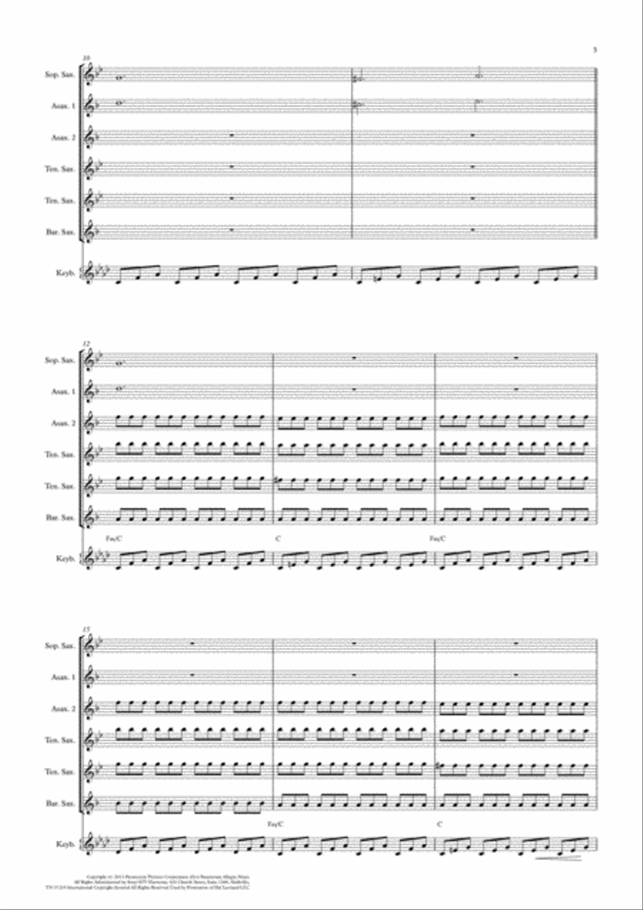 London Calling London Calling Woodwind Quartet scores gallery preview page 3