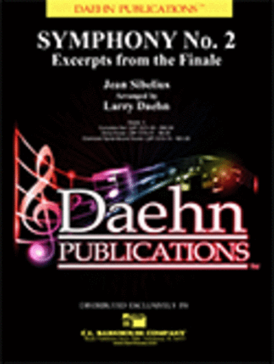 Symphony No. 2 Concert Band scores gallery preview page 1