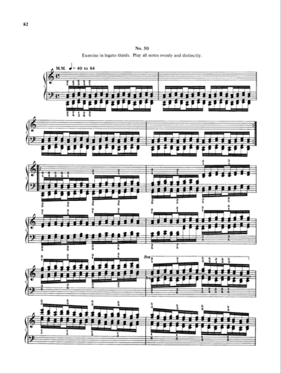 Hanon: The Virtuoso Pianist (Complete) Piano Solo scores gallery preview page 1