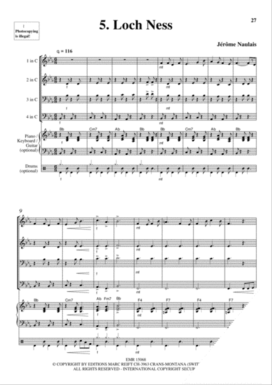 Brass Quartets Vol. 11 Brass Ensemble scores gallery preview page 7