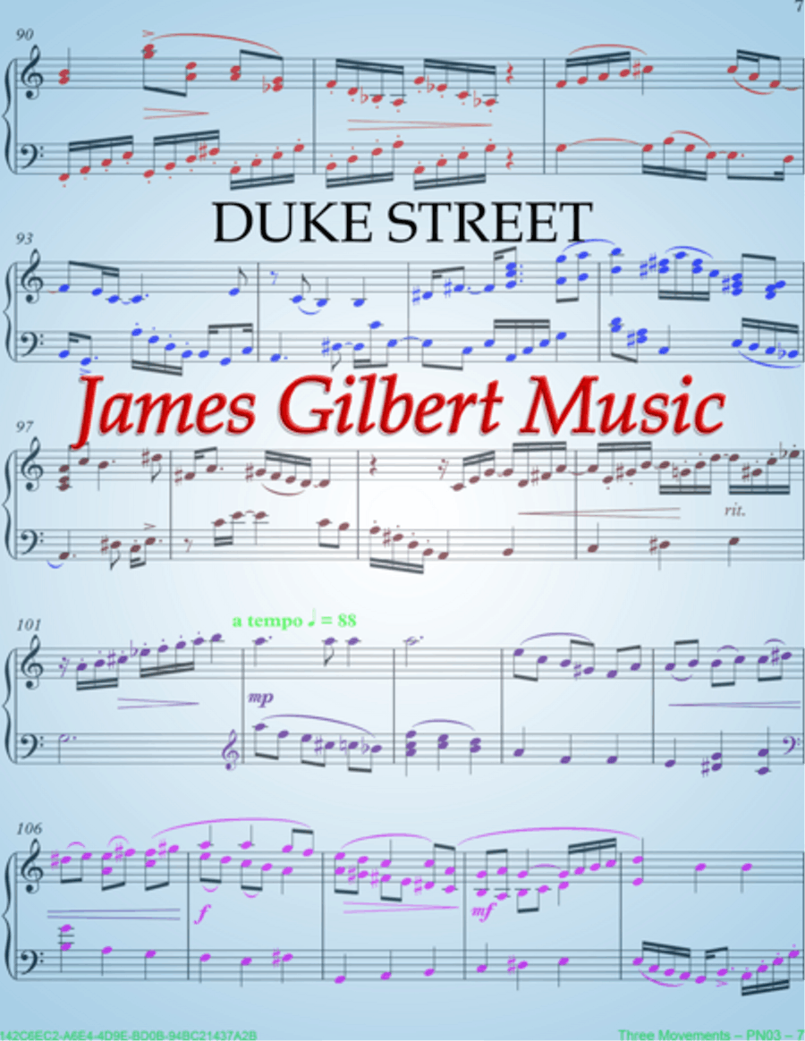 DUKE STREET (Jesus Shall Reign) Small Ensemble scores gallery preview page 1