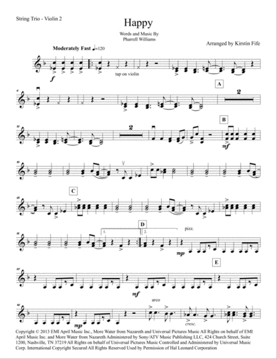 Happy Small Ensemble scores gallery preview page 3