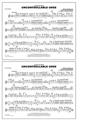 Uncontrollable Urge - Flute/Piccolo