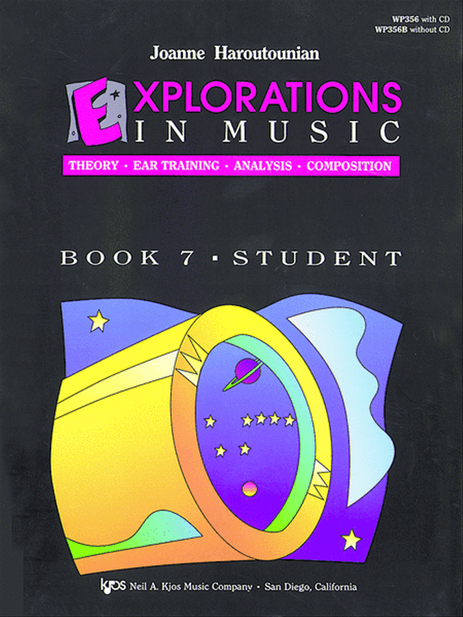 Explorations in Music, Book 7 (Book & CD) Piano Method scores gallery preview page 1