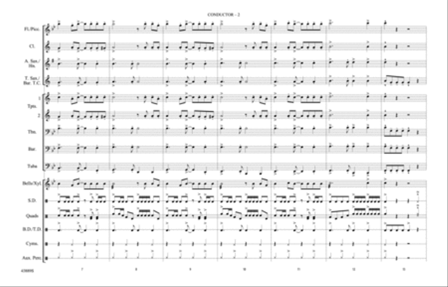 Monster Mash: Score Monster Mash: Score Marching Band scores gallery preview page 2