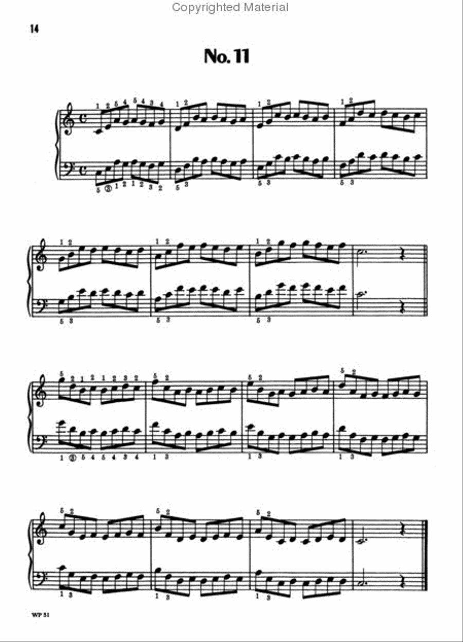 First Hanon Studies Piano Method scores gallery preview page 3