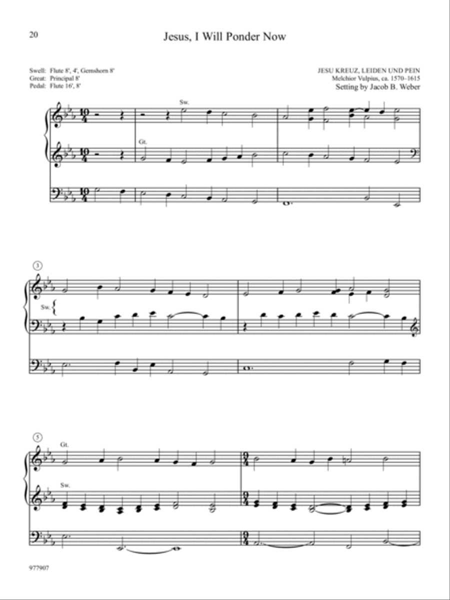 O Rejoice! 25 Hymn Introductions for Organ Organ Solo scores gallery preview page 4