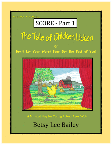 "The Tale of Chicken Licken" - Children's Musical - Score Part 1 image number null