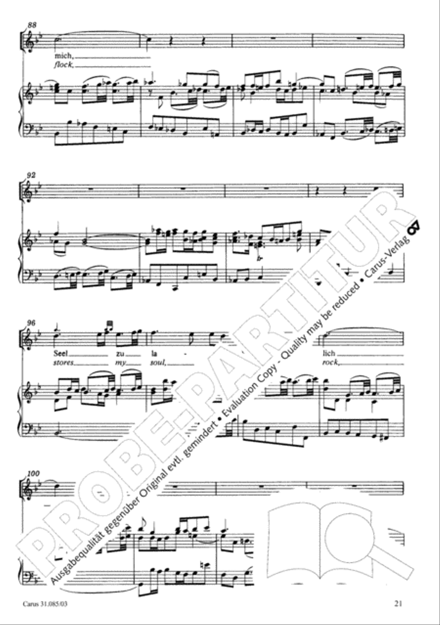 He tends the sheep most well (Ich bin ein guter Hirt) 4-Part scores gallery preview page 22