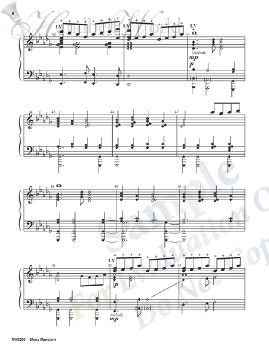 Many Mansions Many Mansions 5-Octaves scores gallery preview page 5