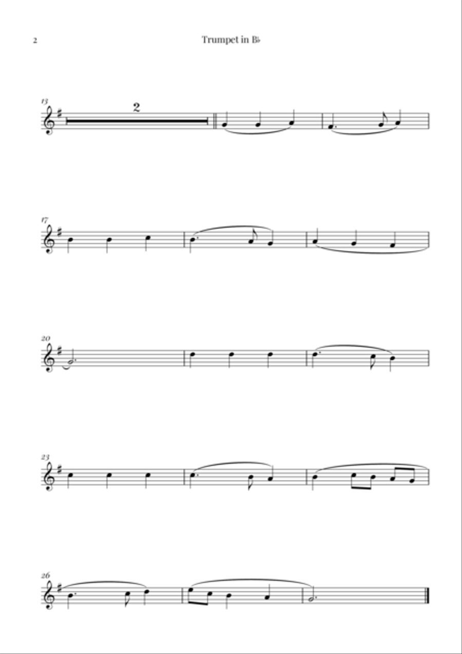 My Country 'Tis of Thee (America) Saxophone Quartet scores gallery preview page 6