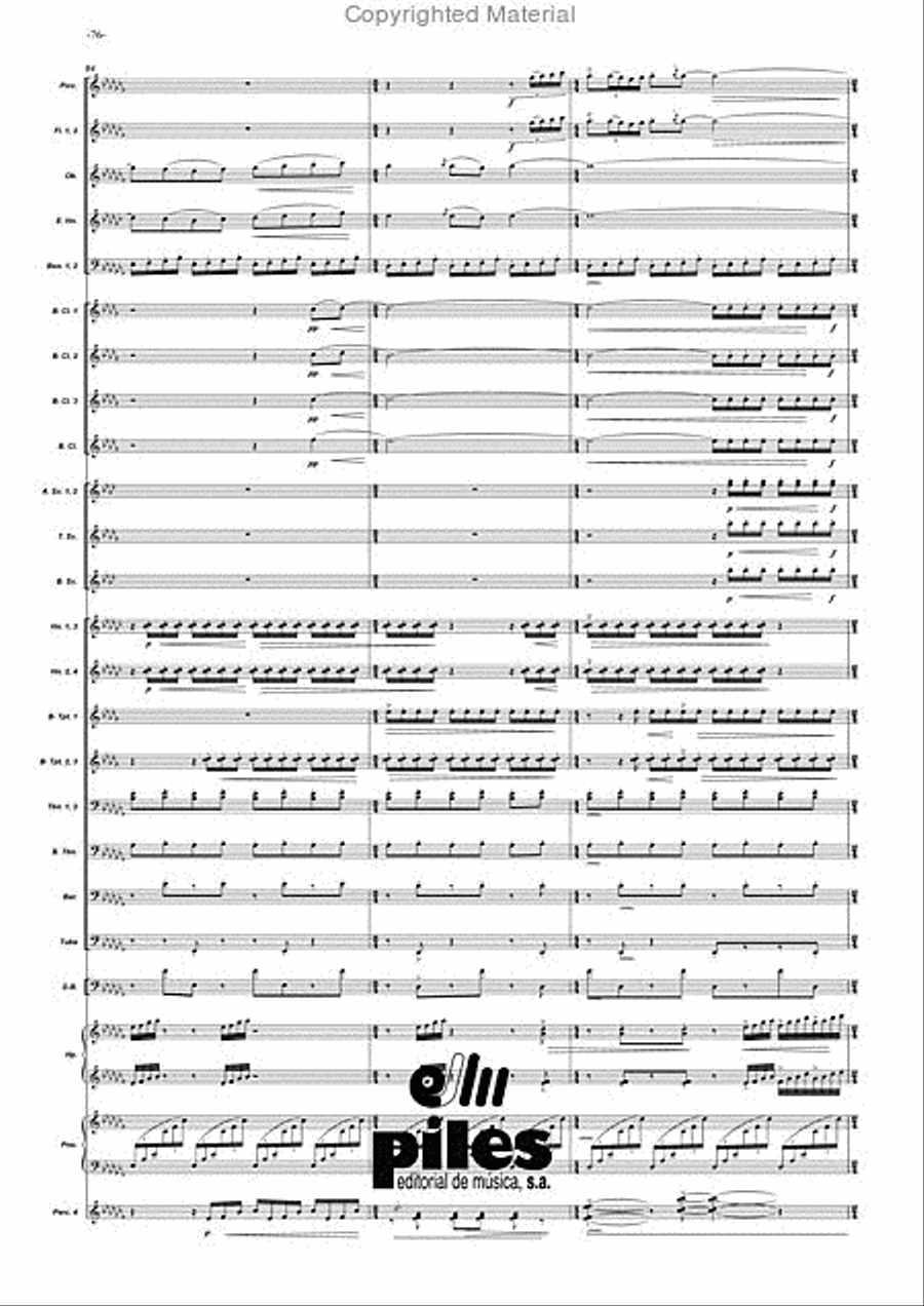 Duende Duende Concert Band scores gallery preview page 77