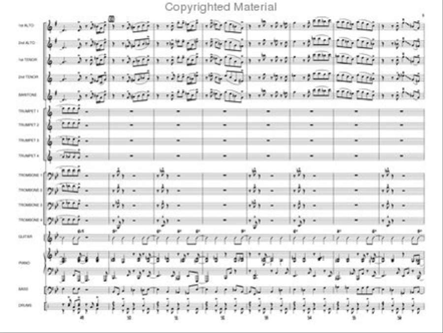 Ace High Jazz Ensemble scores gallery preview page 8
