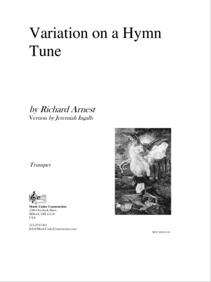 Variation on a Hymn Tune Trumpet Duet scores gallery preview page 1