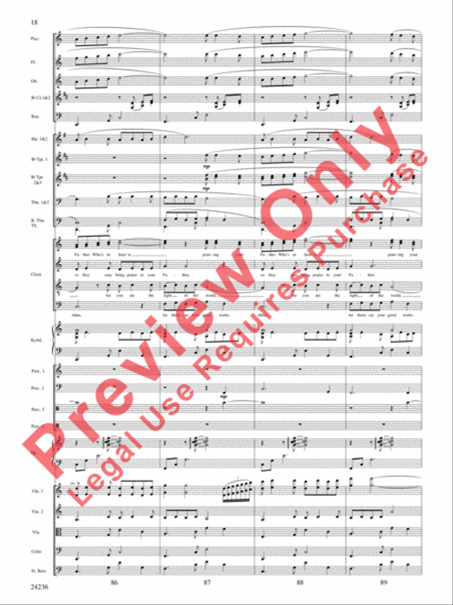 Rejoice and Be Glad Choir scores gallery preview page 19