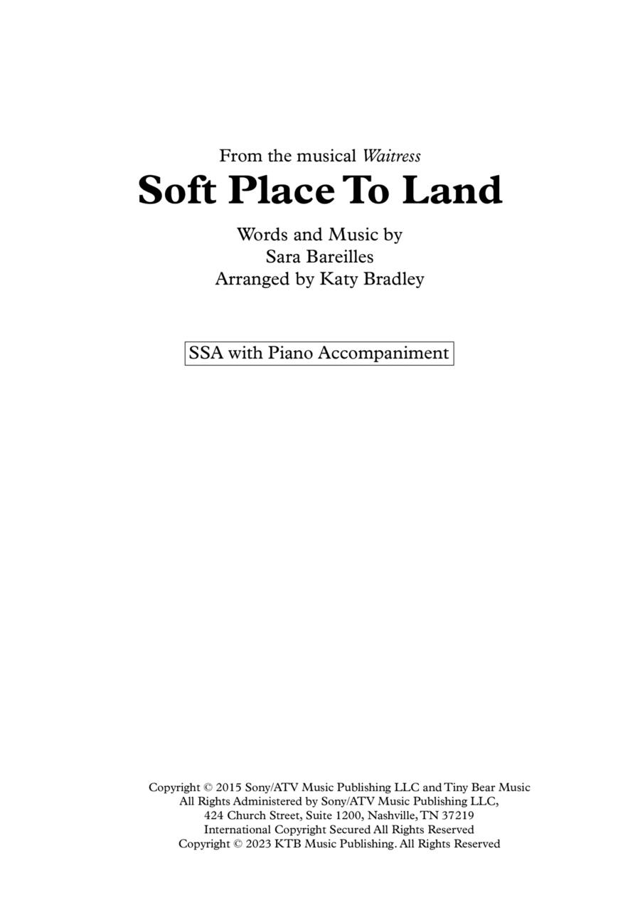 Soft Place To Land Soft Place To Land SSA scores gallery preview page 1