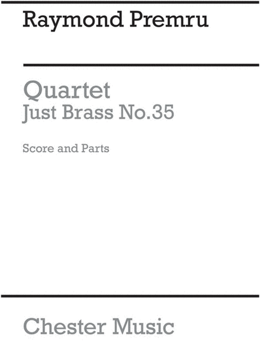 Just Brass 35 Quartet 4 Brass Premru(Arc