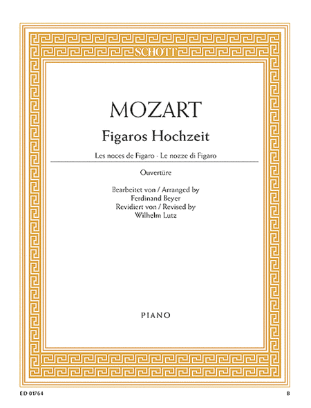 Marriage of Figaro Overture, KV 492