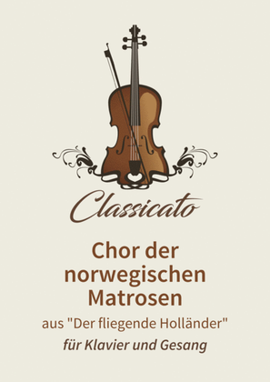Book cover for Chor der norwegischen Matrosen