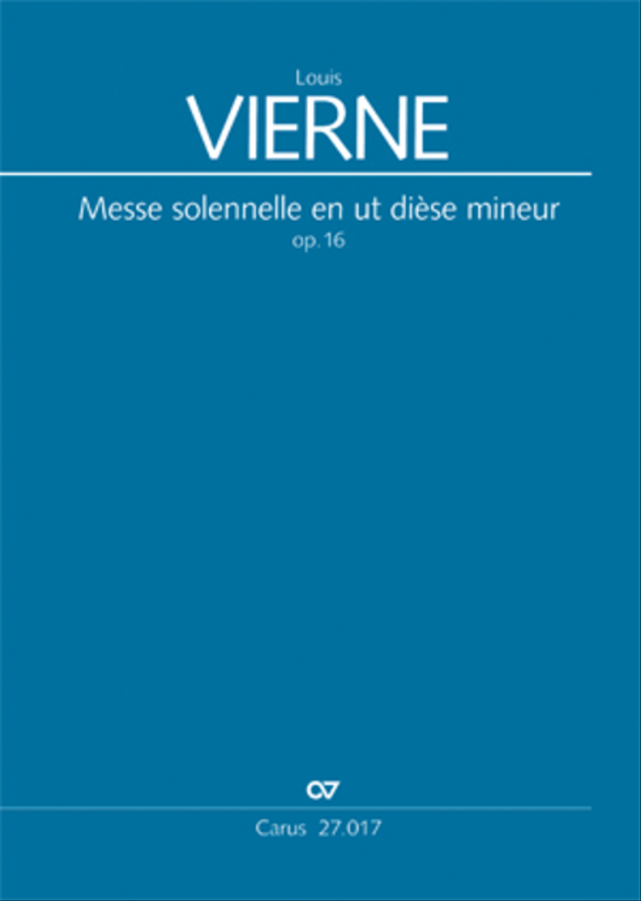 Messe solennelle en ut diese mineur 4-Part scores gallery preview page 1