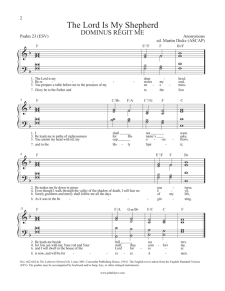 Seven Anglican Chants (SATB) image number null