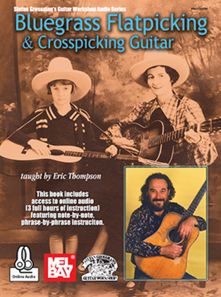 Book cover for Bluegrass Flatpicking & Crosspicking Guitar