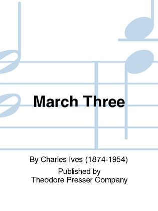 Book cover for March Three
