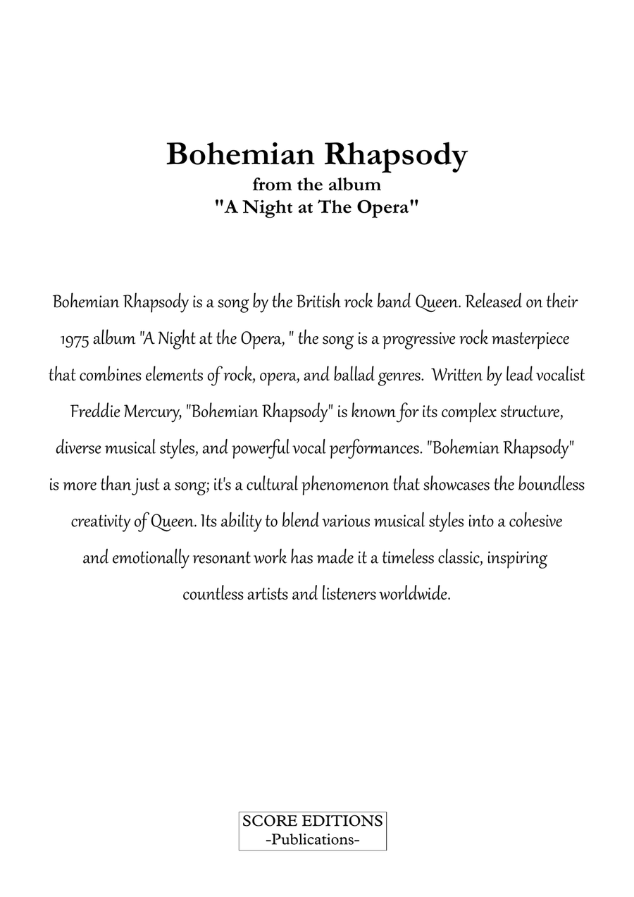 Bohemian Rhapsody Bass Clarinet scores gallery preview page 3