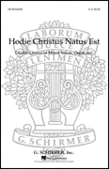 Giovanni Gabrieli: Hodie Christus Natus Est Organ