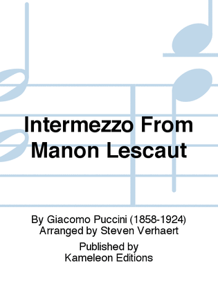 Intermezzo From Manon Lescaut