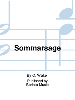 Book cover for Sommarsage