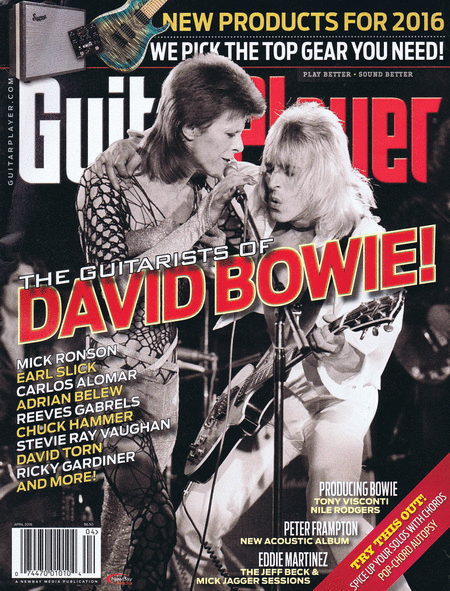 Guitar Player Magazine April 2016