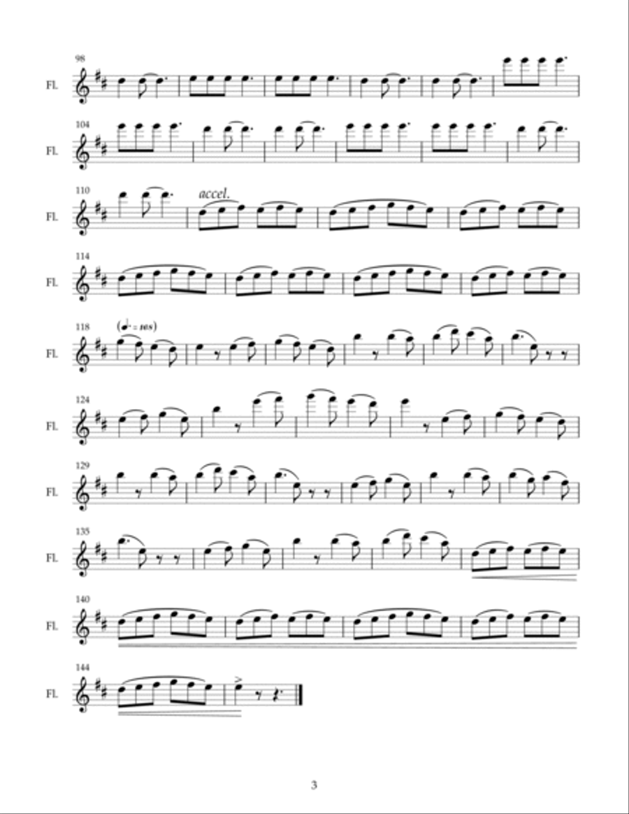 Kingdom Dance Flute scores gallery preview page 3