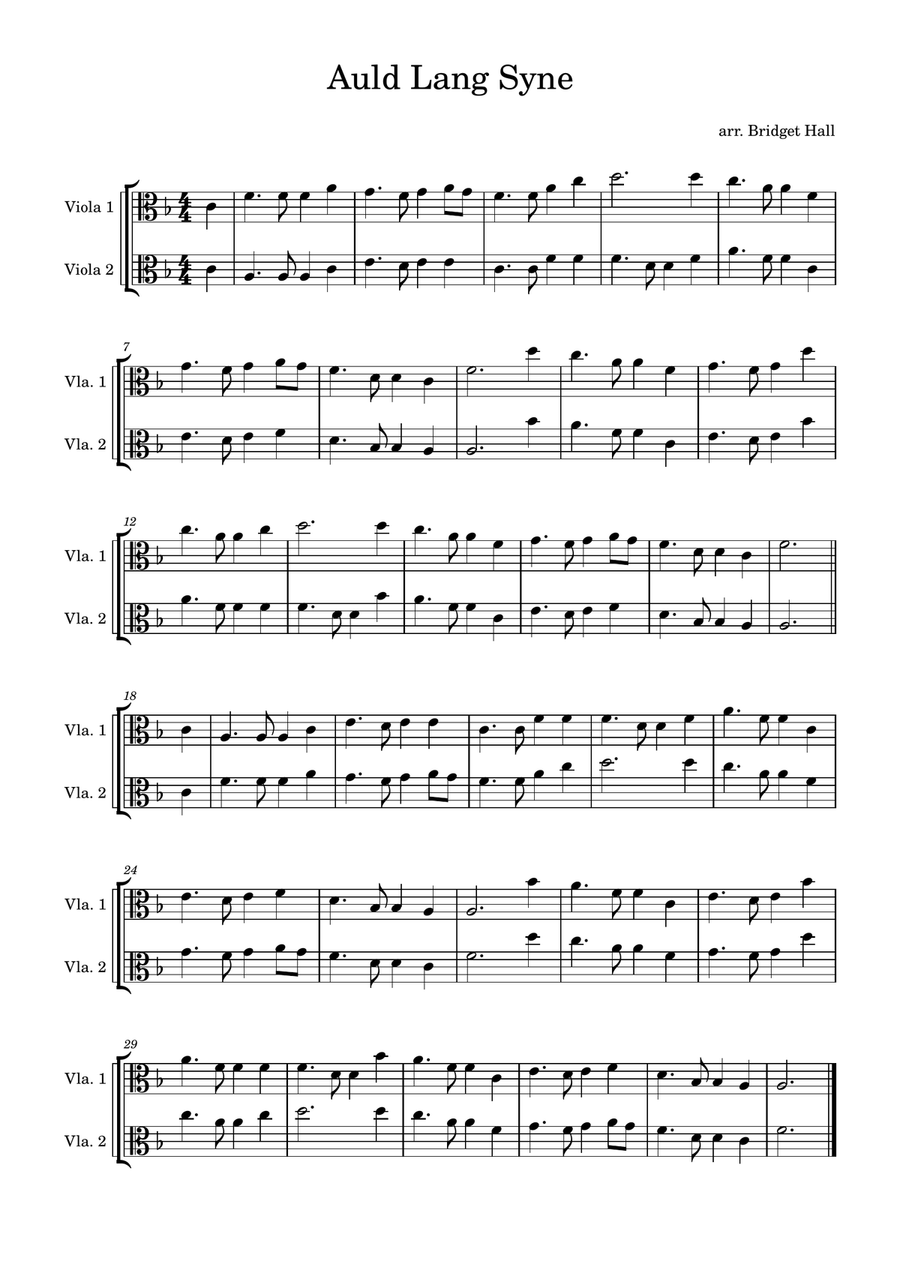 22 Christmas Duets for Viola String Duet scores gallery preview page 4