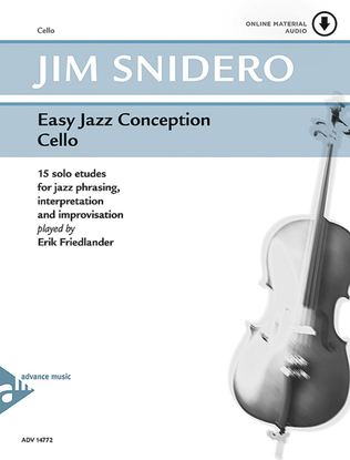 Book cover for Easy Jazz Conception Cello