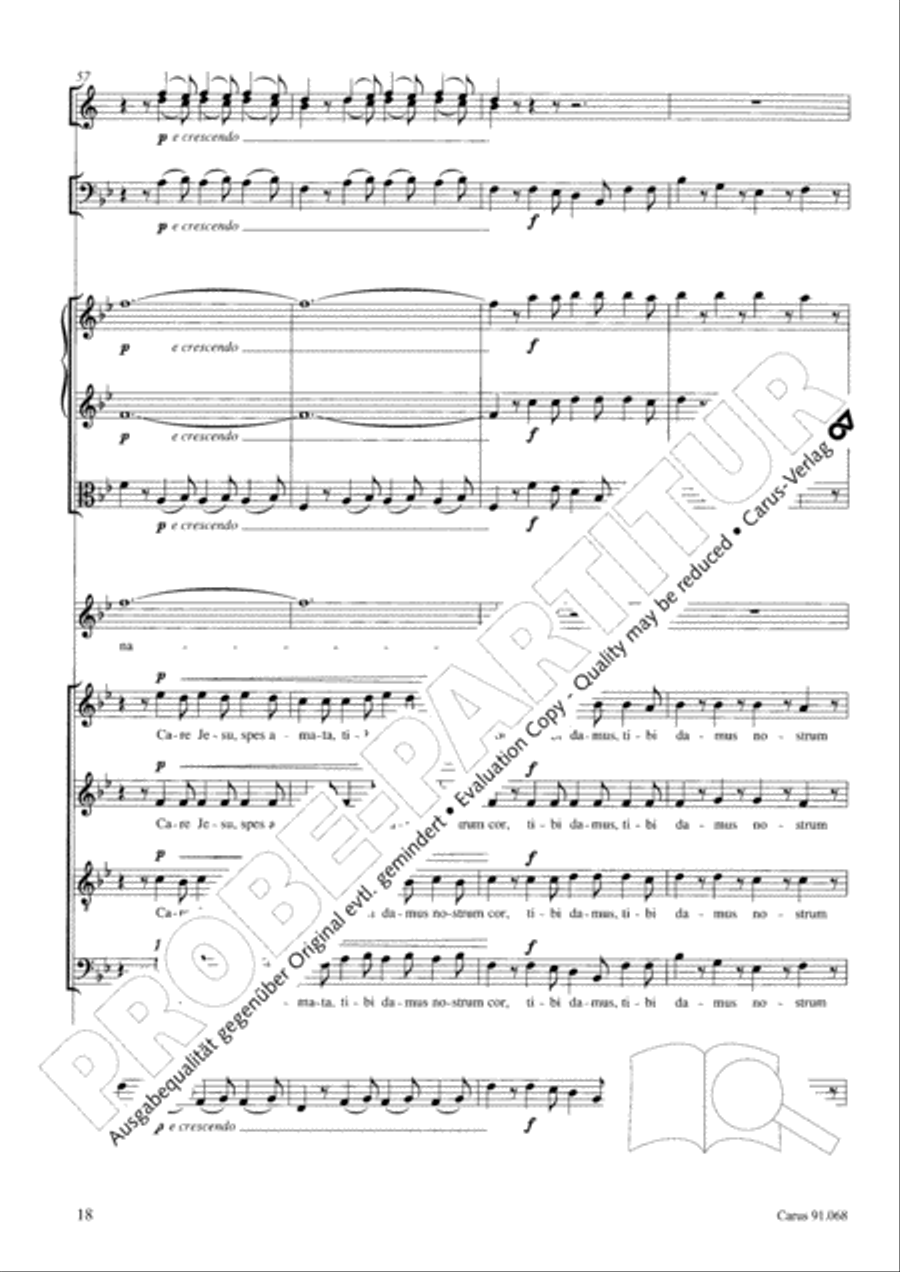 Pastorali jam concentu 4-Part scores gallery preview page 19