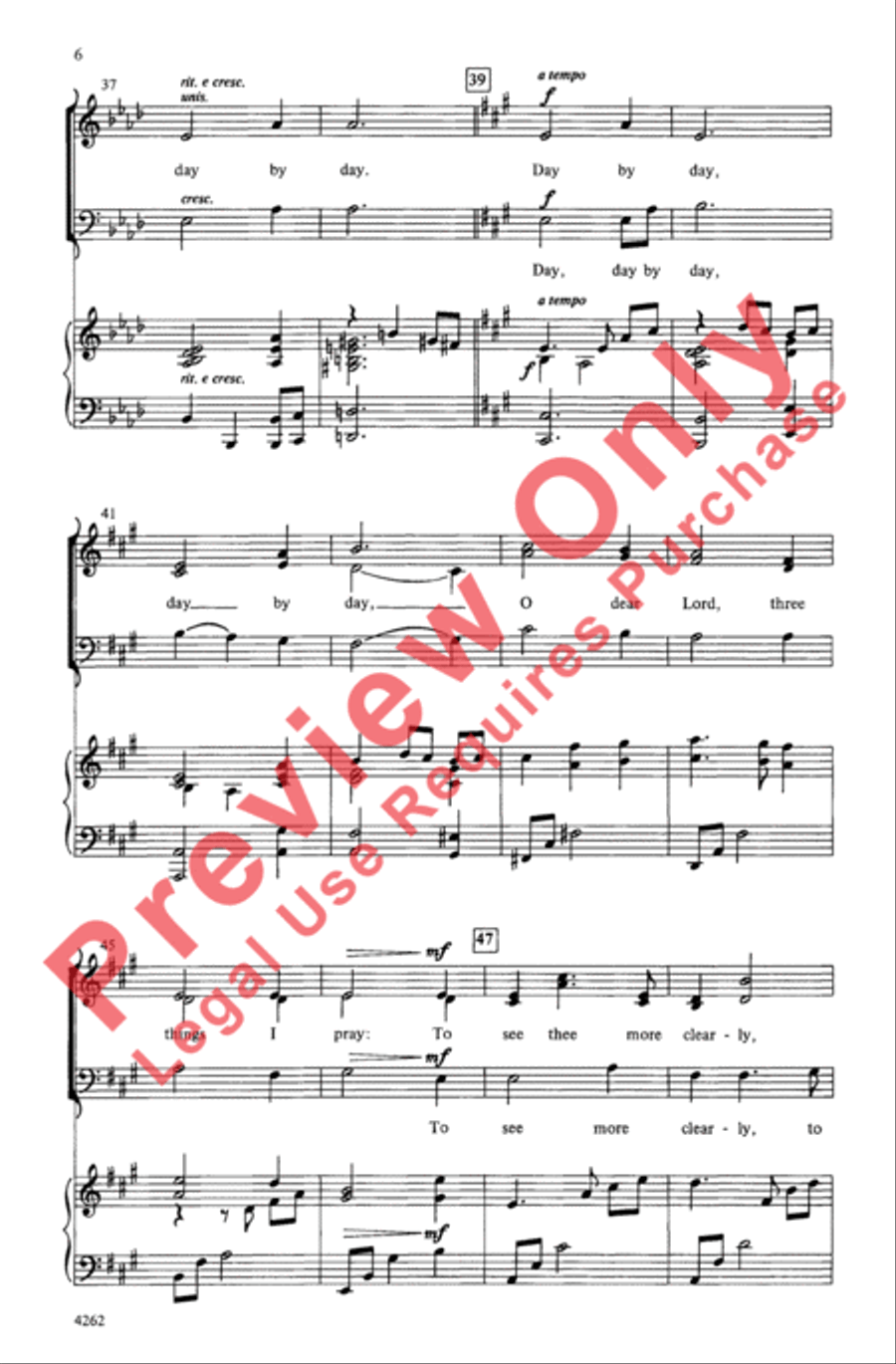 Day by Day 3-Part scores gallery preview page 6