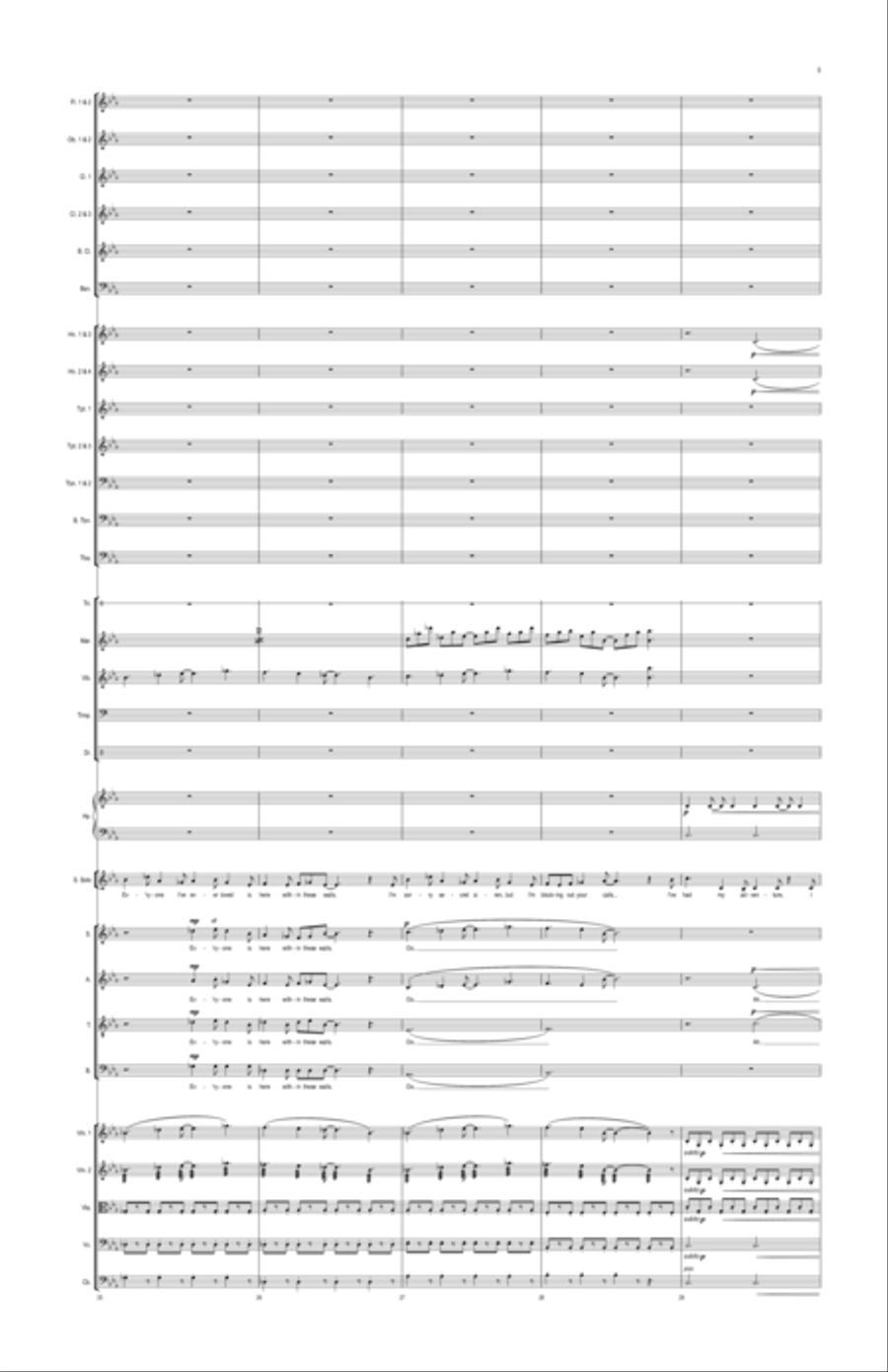 Into The Unknown Full Orchestra scores gallery preview page 5