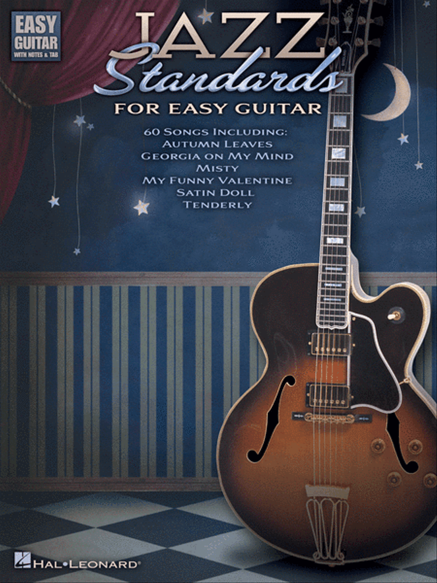 Jazz Standards for Easy Guitar Electric Guitar scores gallery preview page 1