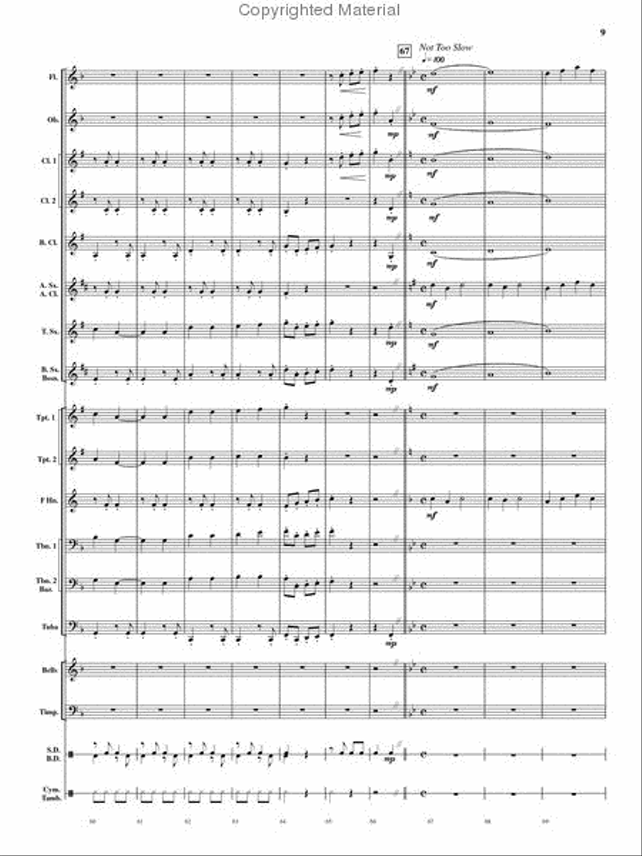 A Celebration of Hanukkah Concert Band scores gallery preview page 8