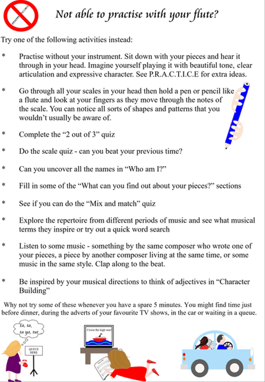 Preparing for my Grade 3 Flute Flute scores gallery preview page 3