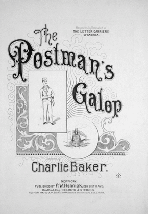 Book cover for The Postman's Galop