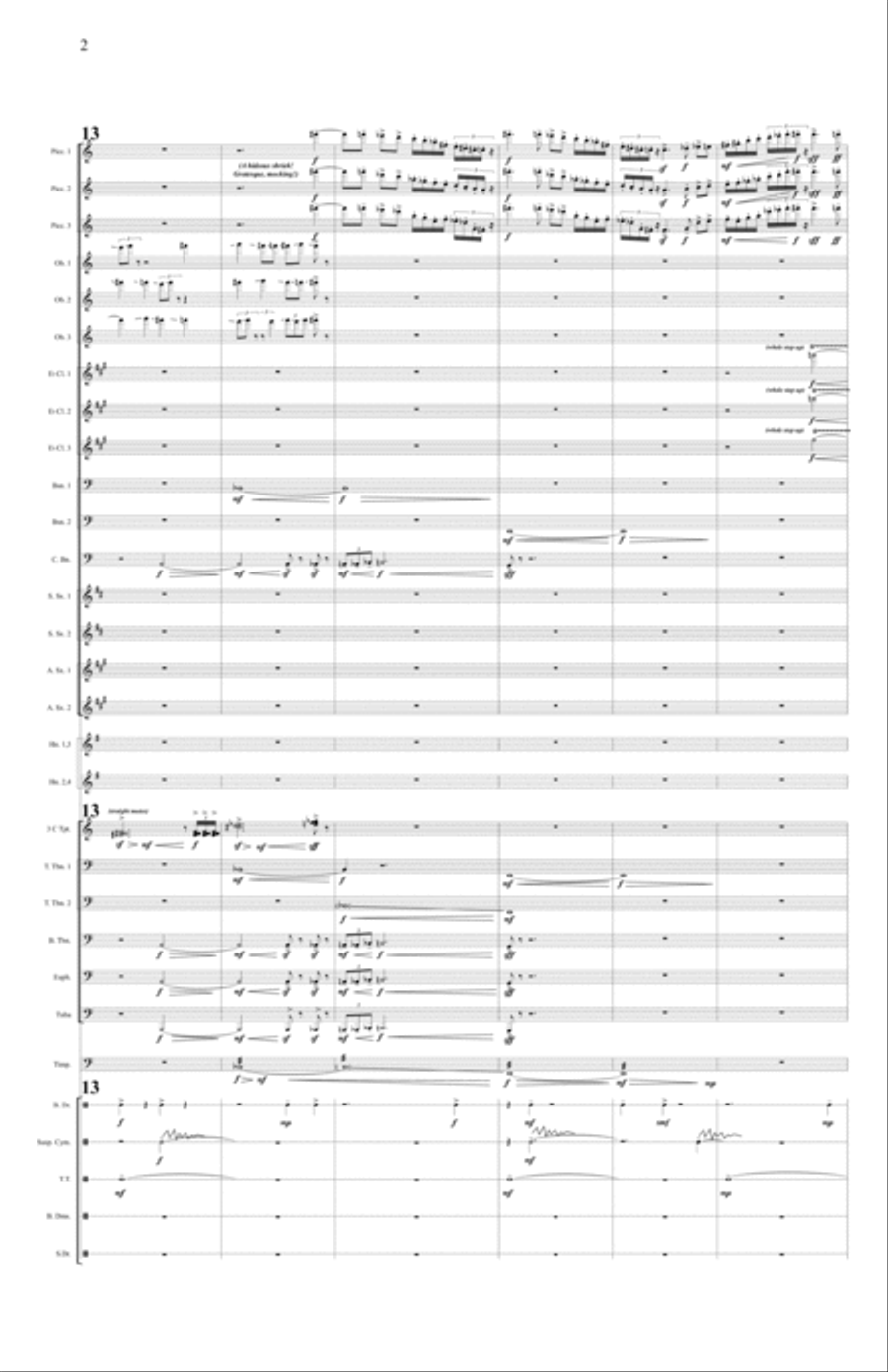 [Carl] Death March Concert Band scores gallery preview page 6